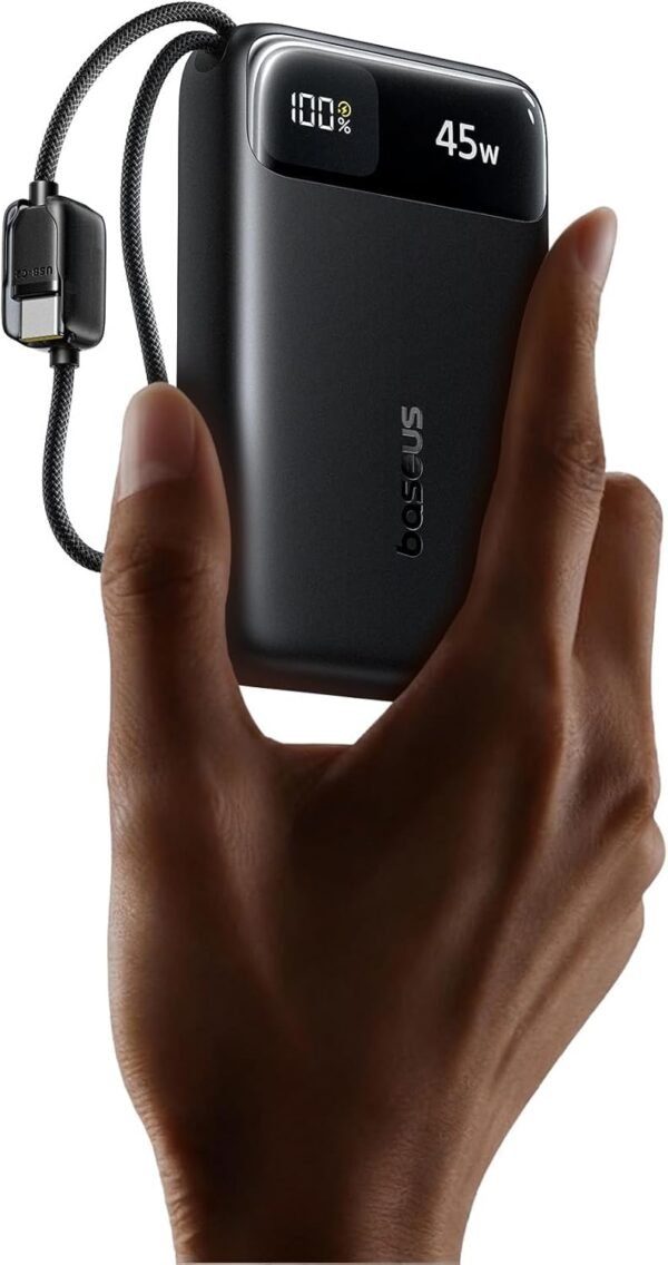 Baseus พาวเวอร์แบงก์และอุปกรณ์ชาร์จ 20000mAh 45W USB-C 17 16