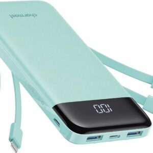 charmast พาวเวอร์แบงก์และอุปกรณ์ชาร์จ 10000mAh 4 6 3A