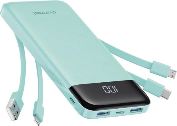 charmast พาวเวอร์แบงก์และอุปกรณ์ชาร์จ 10000mAh 4 6 3A