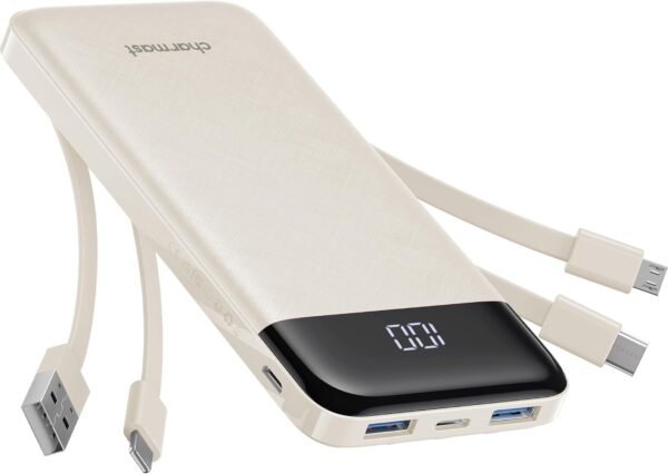 charmast พาวเวอร์แบงก์และอุปกรณ์ชาร์จ 10000mAh 4 6 3A