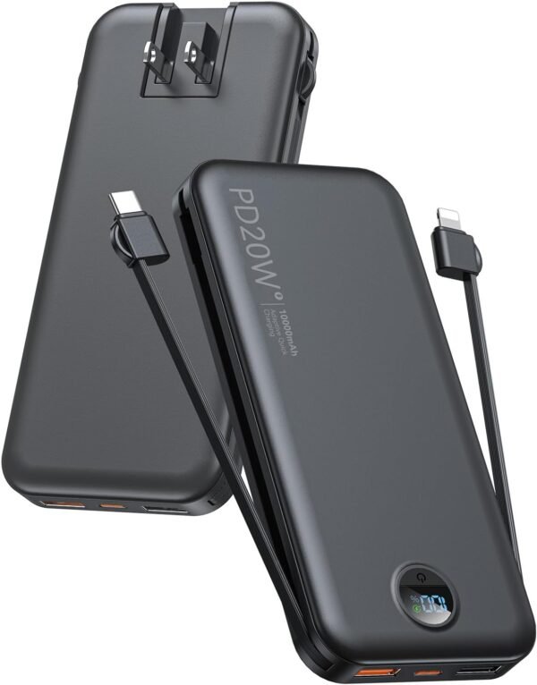 citicr พาวเวอร์แบงก์และอุปกรณ์ชาร์จ 10000mAh PD20W 5
