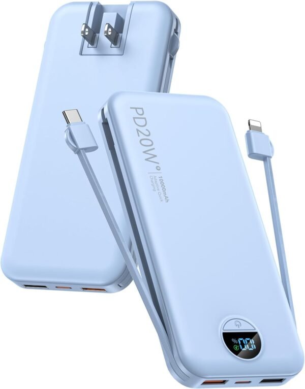 citicr พาวเวอร์แบงก์และอุปกรณ์ชาร์จ 10000mAh PD20W 5