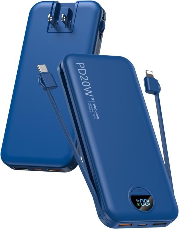 citicr พาวเวอร์แบงก์และอุปกรณ์ชาร์จ 10000mAh PD20W 5