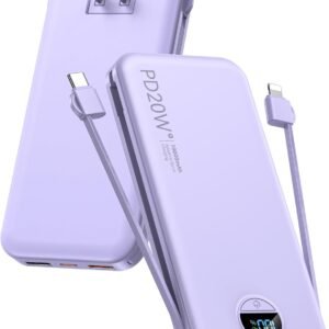 citicr พาวเวอร์แบงก์และอุปกรณ์ชาร์จ 10000mAh PD20W 5