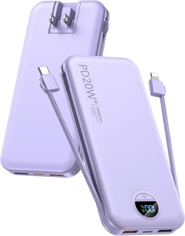 citicr พาวเวอร์แบงก์และอุปกรณ์ชาร์จ 10000mAh PD20W 5