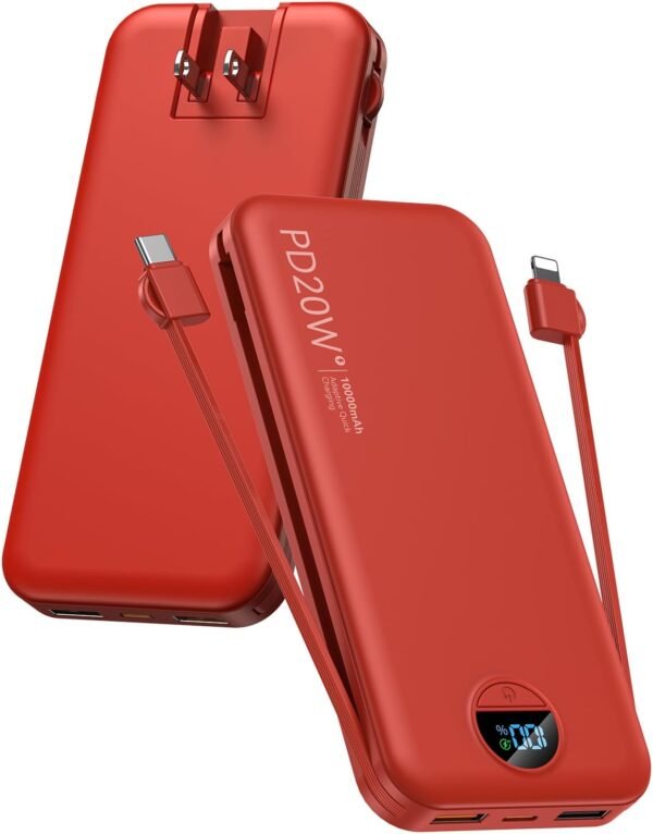citicr พาวเวอร์แบงก์และอุปกรณ์ชาร์จ 10000mAh PD20W 5