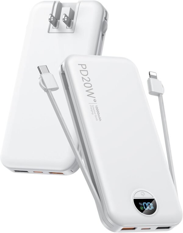 citicr พาวเวอร์แบงก์และอุปกรณ์ชาร์จ 10000mAh PD20W 5