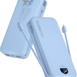citicr พาวเวอร์แบงก์และอุปกรณ์ชาร์จ 20000mAh PD20W 5
