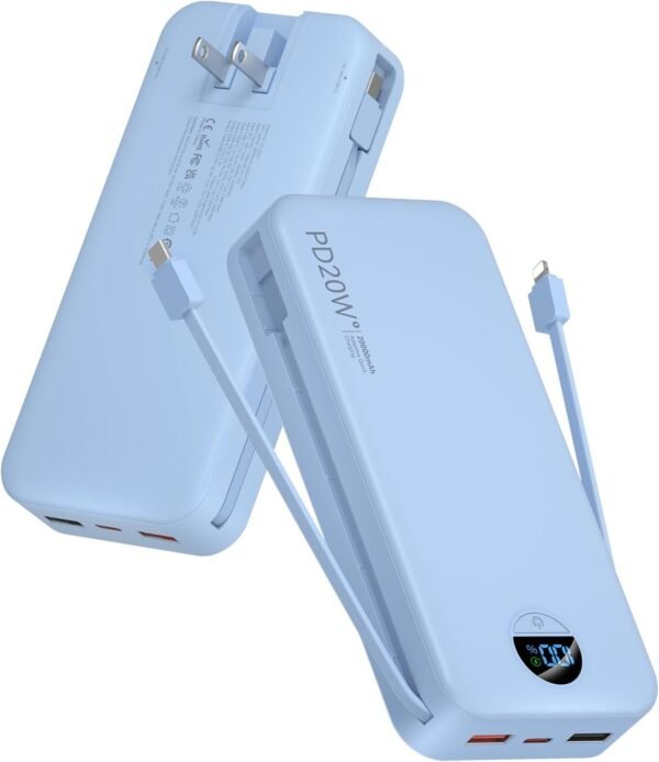 citicr พาวเวอร์แบงก์และอุปกรณ์ชาร์จ 20000mAh PD20W 5