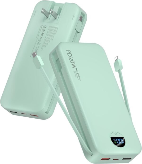 citicr พาวเวอร์แบงก์และอุปกรณ์ชาร์จ 20000mAh PD20W 5