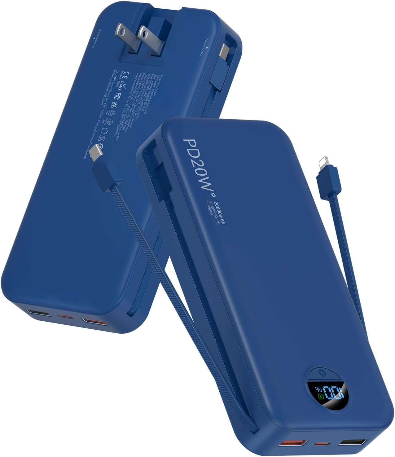 citicr พาวเวอร์แบงก์และอุปกรณ์ชาร์จ 20000mAh PD20W 5
