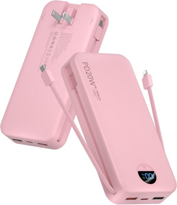citicr พาวเวอร์แบงก์และอุปกรณ์ชาร์จ 20000mAh PD20W 5