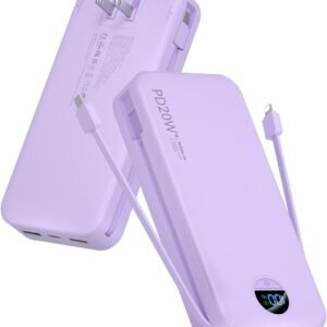 citicr พาวเวอร์แบงก์และอุปกรณ์ชาร์จ 20000mAh PD20W 5