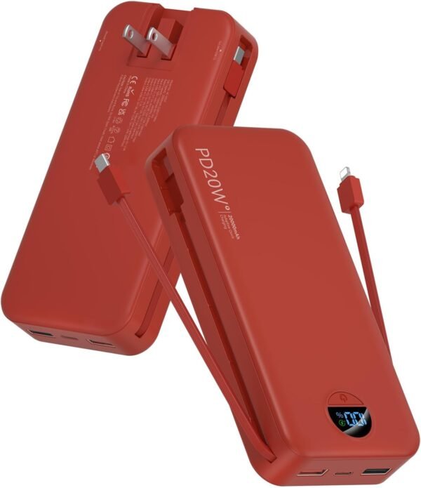 citicr พาวเวอร์แบงก์และอุปกรณ์ชาร์จ 20000mAh PD20W 5