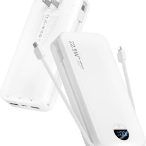 citicr พาวเวอร์แบงก์และอุปกรณ์ชาร์จ 20000mAh PD20W 5
