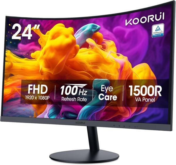 KOORUI จอภาพและดิสเพลย์ 24 100Hz HDMI