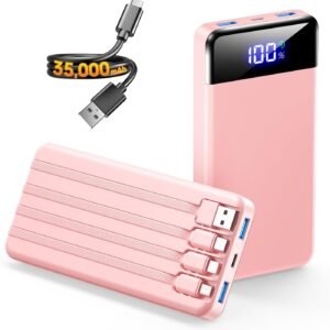 SABANI พาวเวอร์แบงก์และอุปกรณ์ชาร์จ 35000mAh 4 22.5W