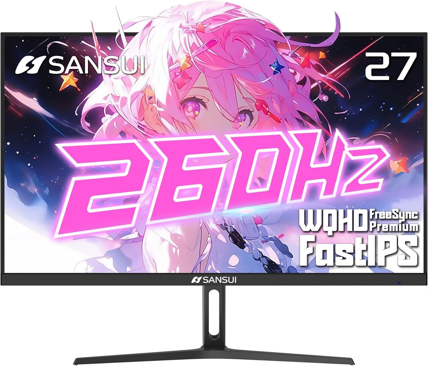 SANSUI จอภาพและดิสเพลย์ 27 8243 260hz 240hz 2K 8211